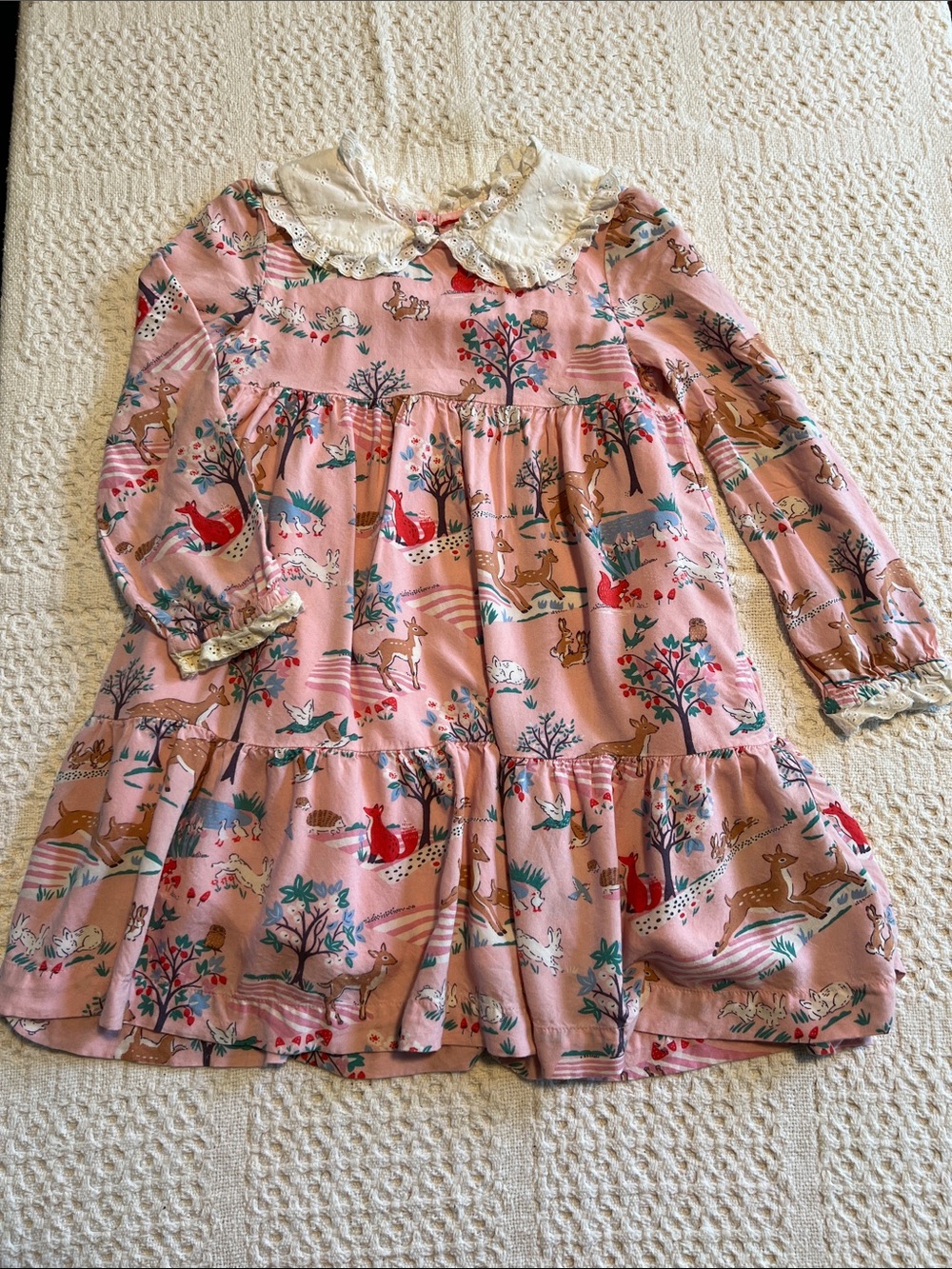 Mini Boden girls dress size 7-8Y